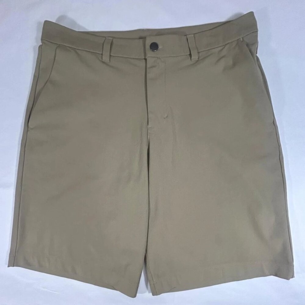 Lululemon Men's Shorts Size 33 Relaxed Fit Tan Khaki